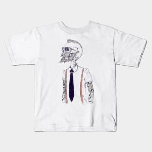 The Gentleman becomes a Hipster Kids T-Shirt